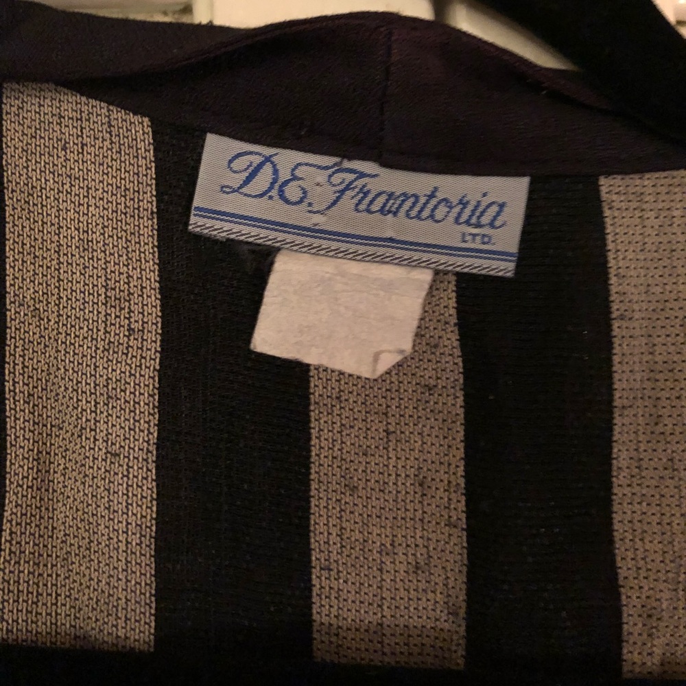 {SALE} VTG DMG pinup pinstripe longline duster - Picture 7 of 8